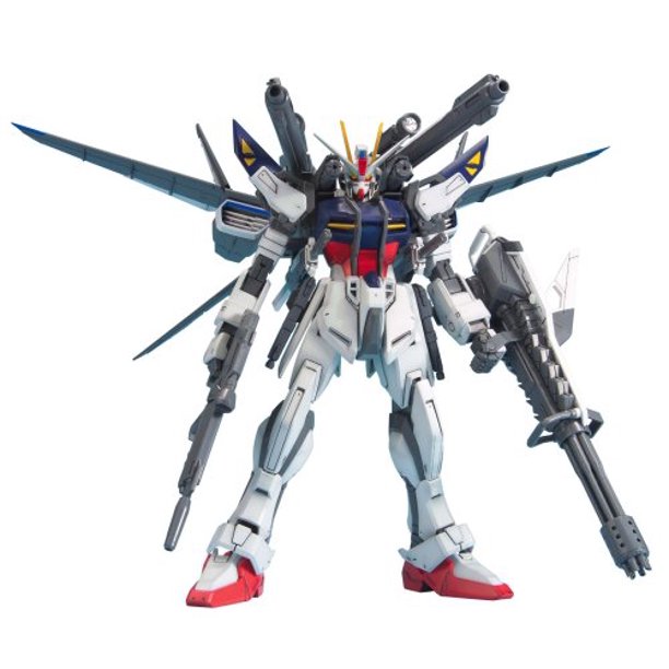 Bandai MG 1/100 Lukas O'Donnell Custom Gundam Strike E + I.W.S.P. 'Gundam SEED'