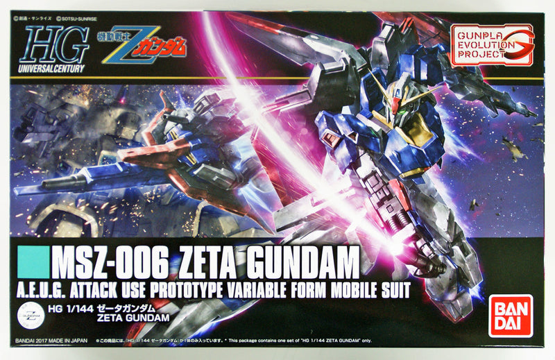Bandai 1/144 HGUC Zeta Gundam