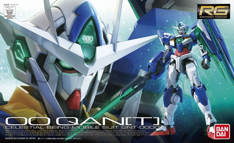 Bandai RG 1/144 00 QAN[T] Gundam