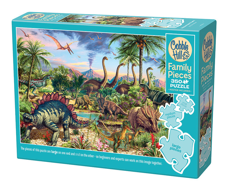 Cobble Hill Puzzle 350 Piece Prehistoric Party (Family)