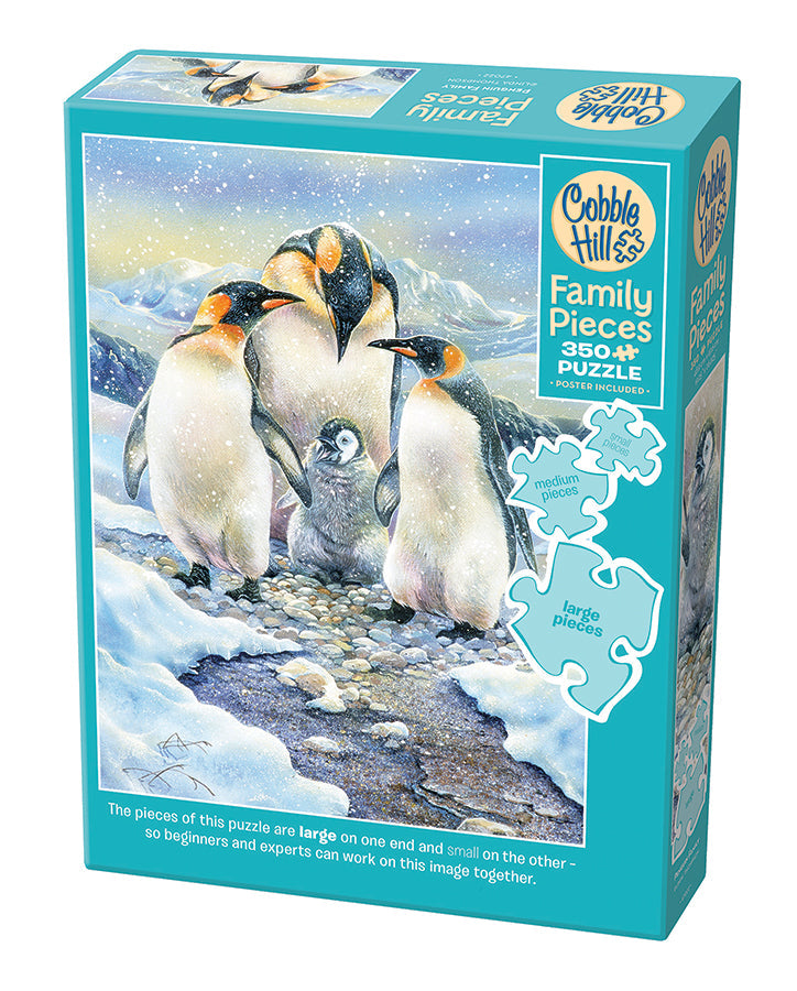 Cobble Hill Puzzle 350 Piece Penguin Family (Family)
