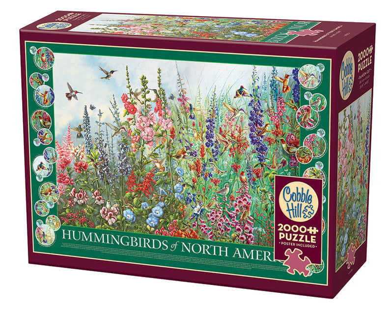 Cobble Hill Puzzle 2000 Piece Hummingbirds of North America