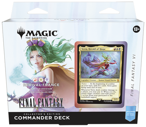 MTG Final Fantasy Commander Deck COLLECTOR EDITION