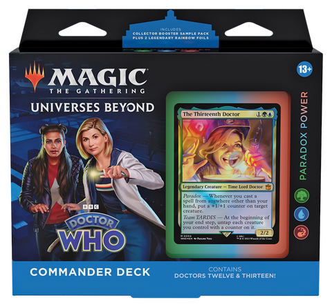 MTG Universes Beyond Doctor Who Commander Deck