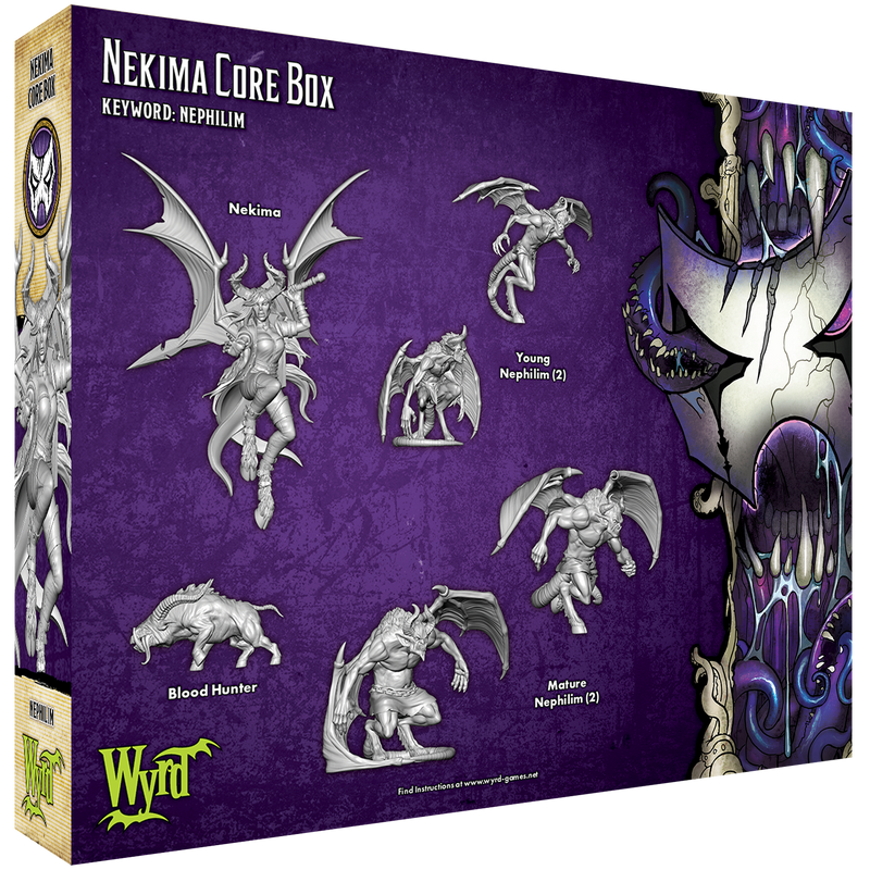 Malifaux Neverborn Nekima Core Box