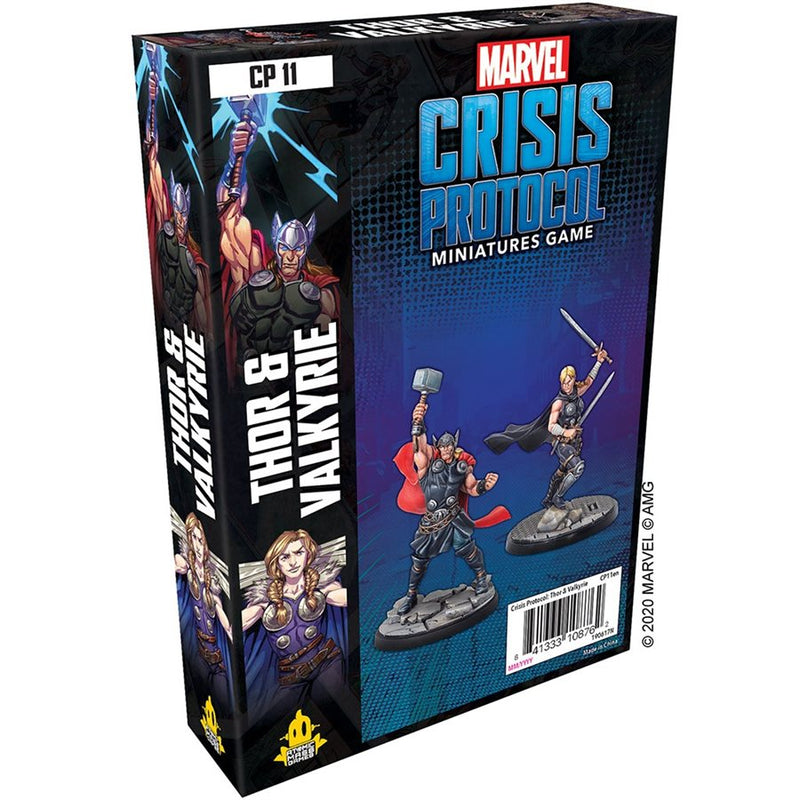 Mcp11 Marvel Crisis Protocol Thor & Valkyrie Character Pack