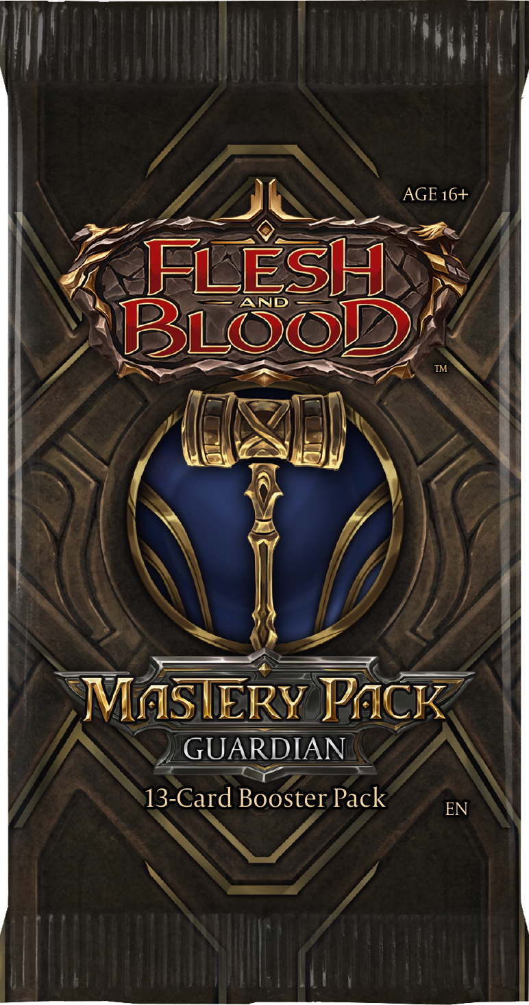 FaB Flesh and Blood Mastery Pack Guardian Booster
