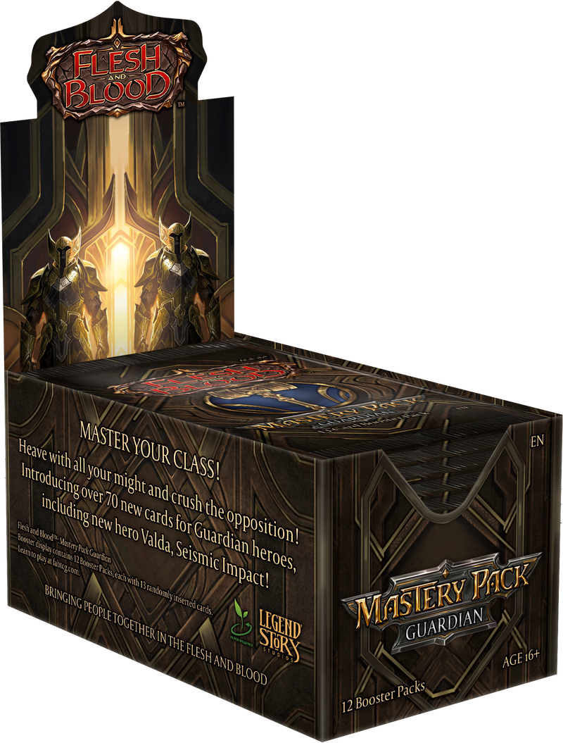 FaB Flesh and Blood Mastery Pack Guardian Booster Box