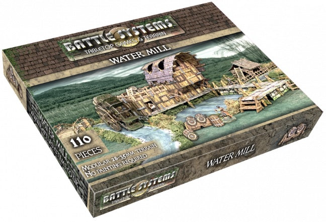 Battle Systems Water Mill – Englischsprachiges Spielzubehör, Packungsgröße Ca. 3,9 X 22,5 X 30,2 Cm