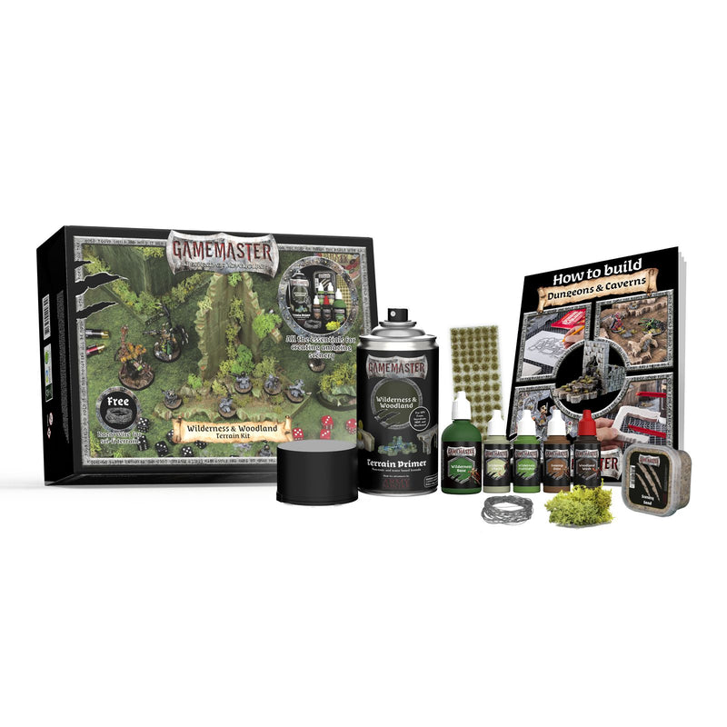 Army Painter Gamemaster: Wilderness and Woodlands Terrain Kit GM4003
