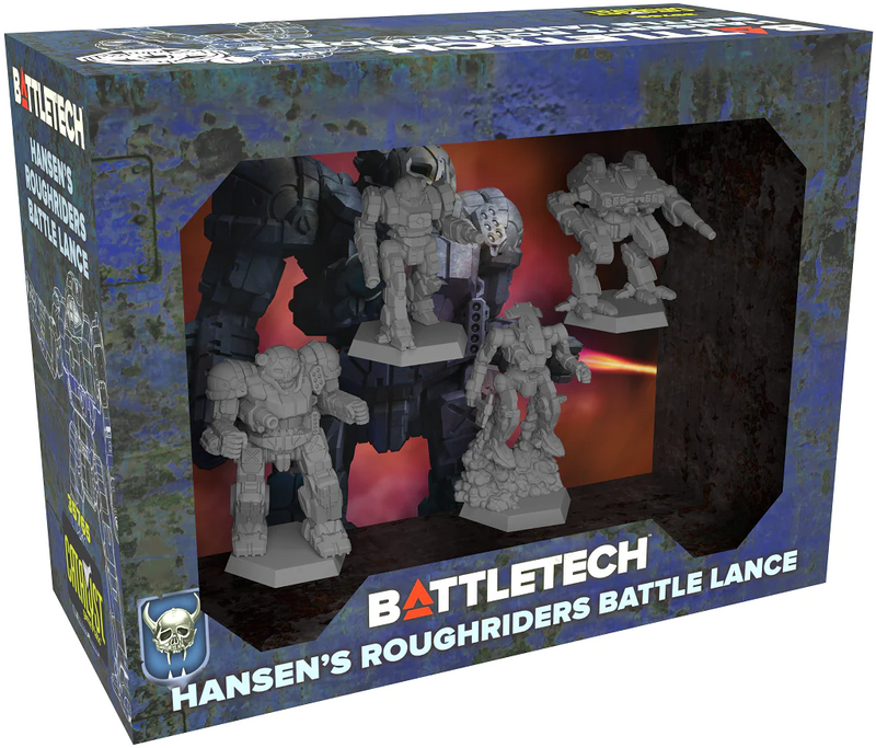 MIN Battletech Hansen's Roughriders Battle Lance