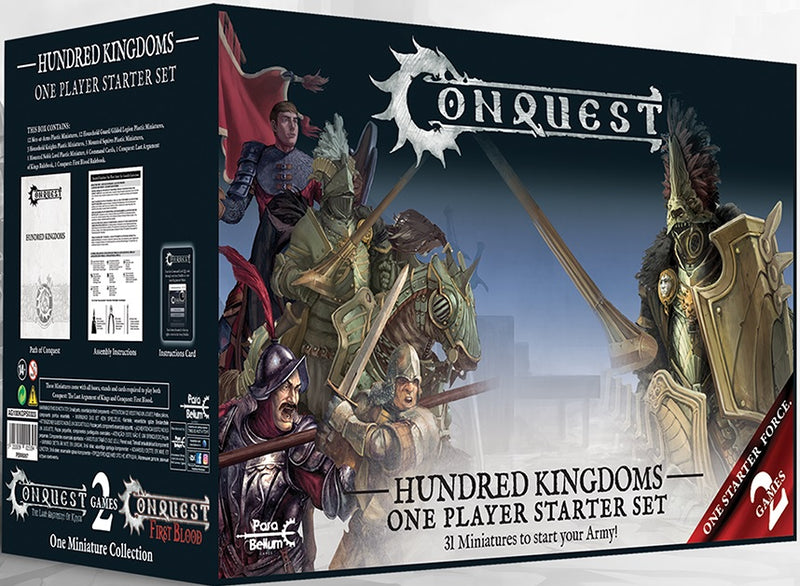 Conquest Hundred Kingdoms One Player Starter (2023)