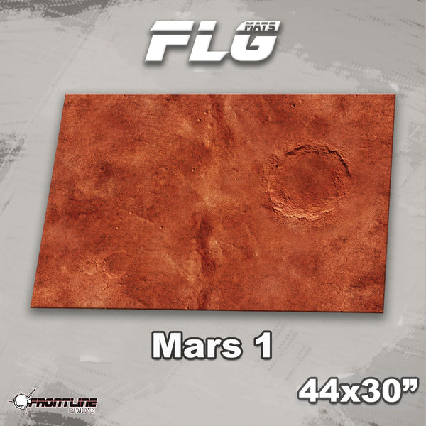 Frontline Gaming Mat 44"x30" Mars 1