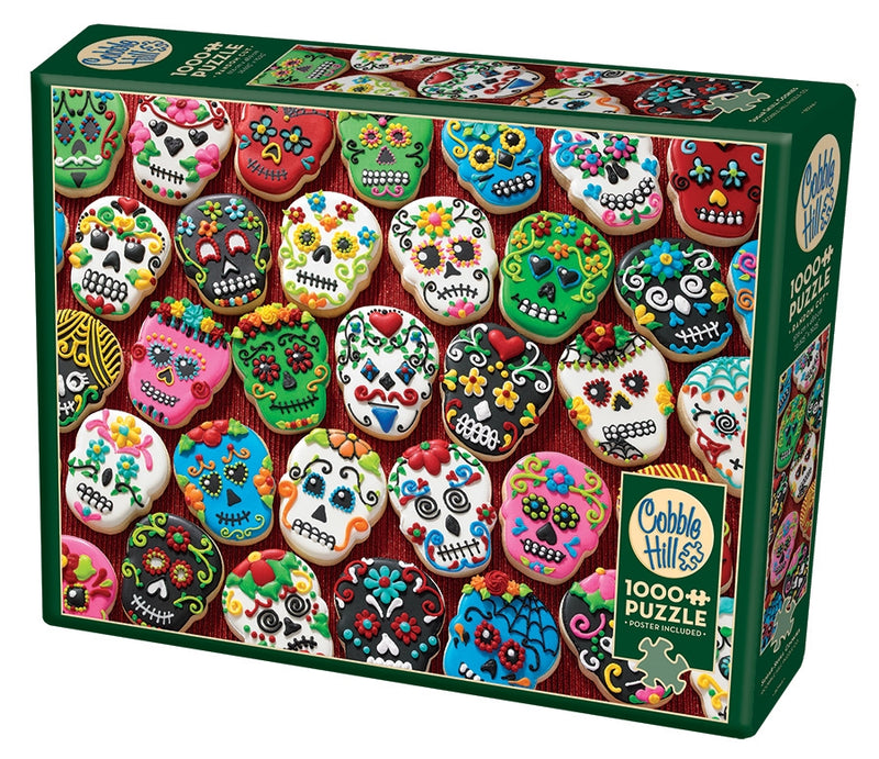 Cobble Hill Puzzle 1000 Piece Sugar Skull Cookies