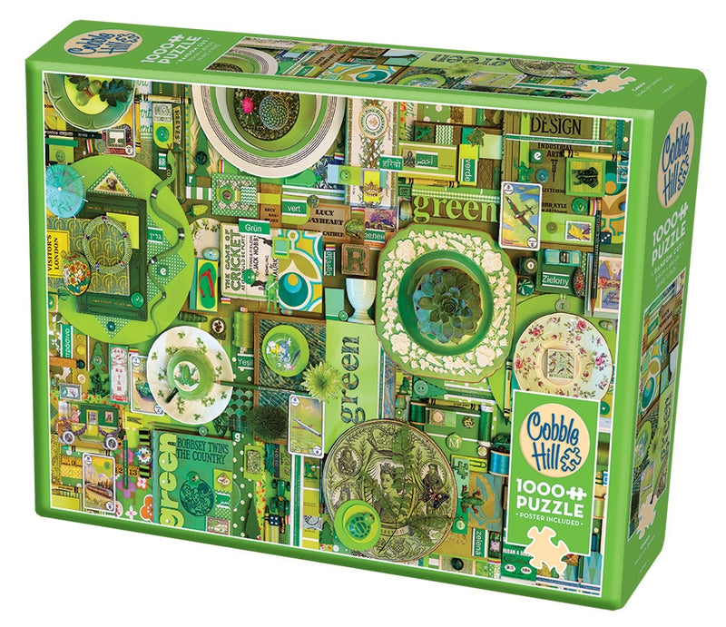 Cobble Hill Puzzle 1000 Piece Green