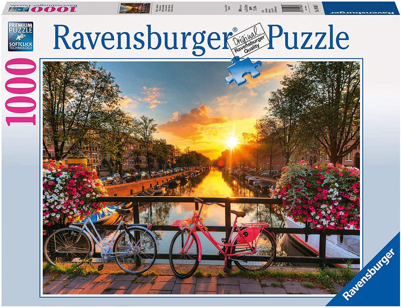 Ravensburger Puzzle 1000 Pcs Bicycles in Amsterdam