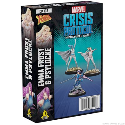 Mcp103 Marvel Crisis Protocol Emma Frost and Psylock Character Pack