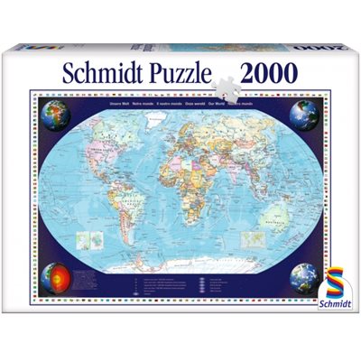 Schmidt Puzzle 2000 Our World