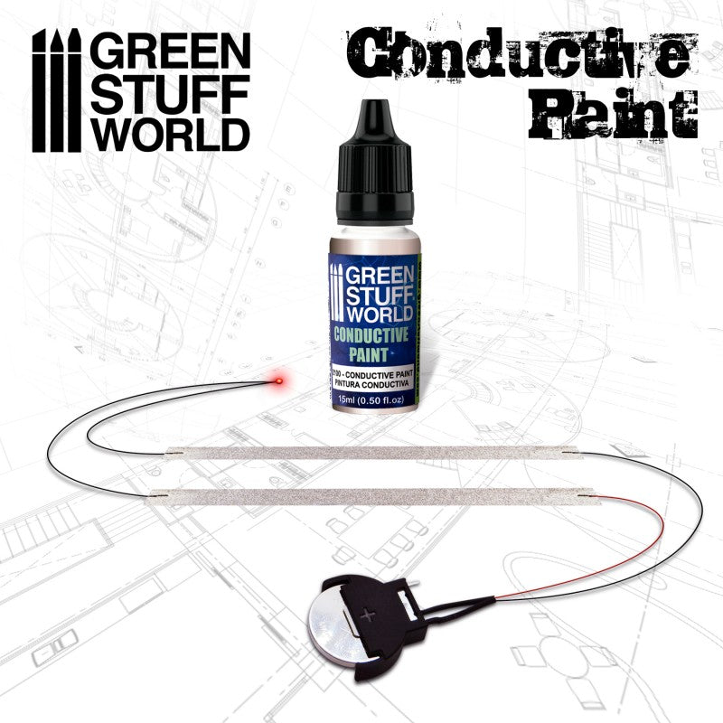 Clearance Green Stuff World Paint Conductive 15ml