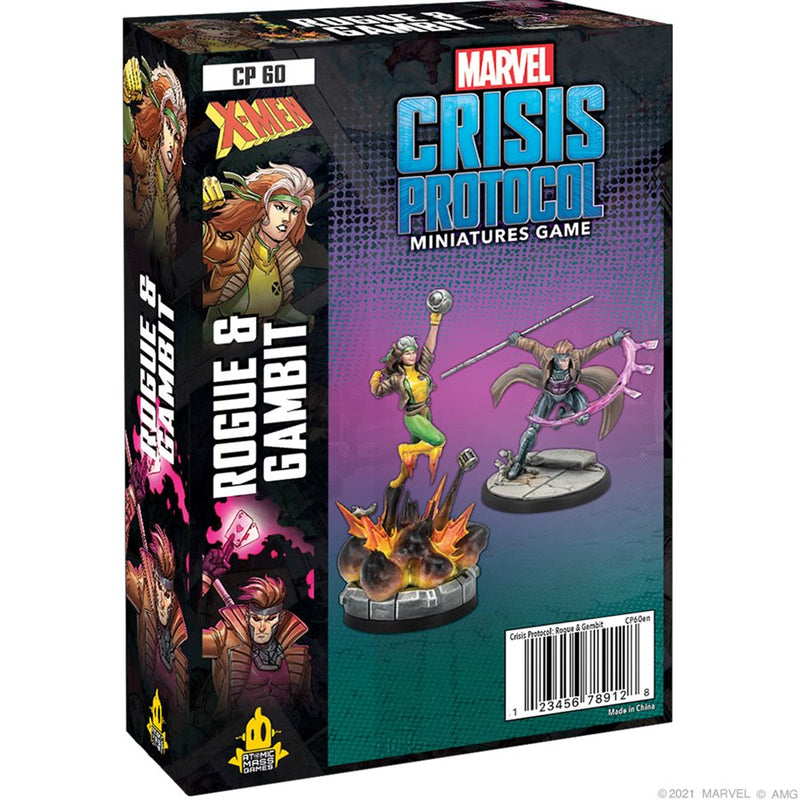 MCP60 Marvel Crisis Protocol Rogue & Gambit Character Pack