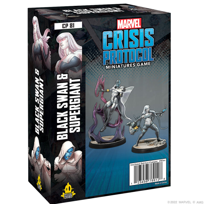 MCP81 Marvel Crisis Protocol Black Swan & Supergiant