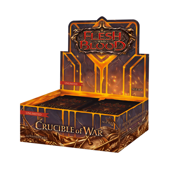 FaB Flesh and Blood Crucible of War Unlimited Edition Booster