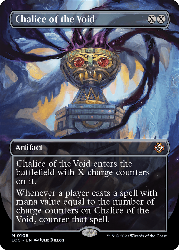 Chalice of the Void (Borderless) [The Lost Caverns of Ixalan Commander