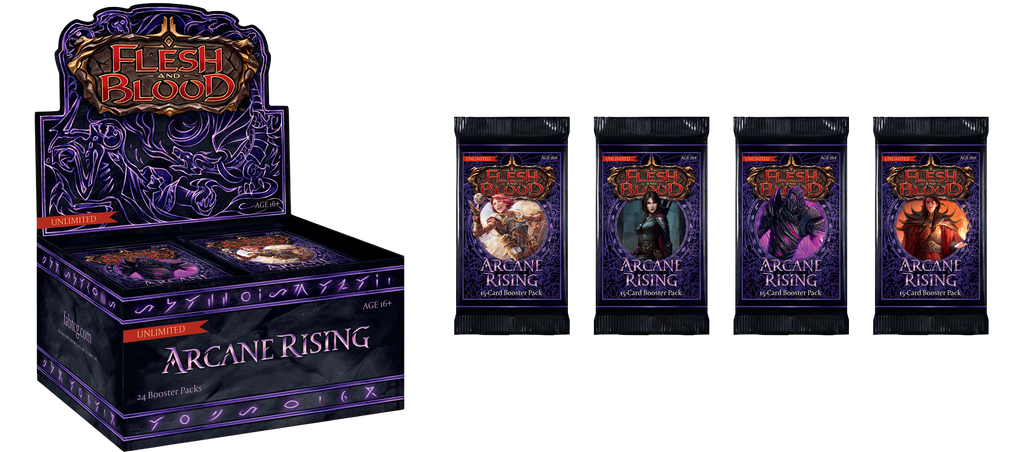 flesh and blood arcane rising unlimited booster box Arcane Rising Unlimited Booster Box Flesh and Blood