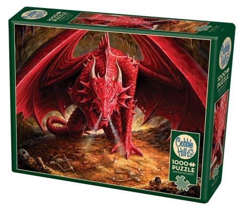 Cobble Hill Puzzle 1000 Piece Dragon's Lair