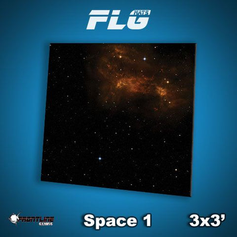 Frontline Gaming Mat 3'x3' Space 1