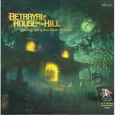 Fight evil forces -- and your friends! -- in Betrayal at House on the  Hill