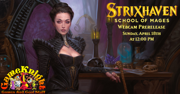 Strixhaven Prerelease this Sunday, and more MTG sets available