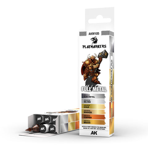 AK Interactive Playmarker Set - Full Metal