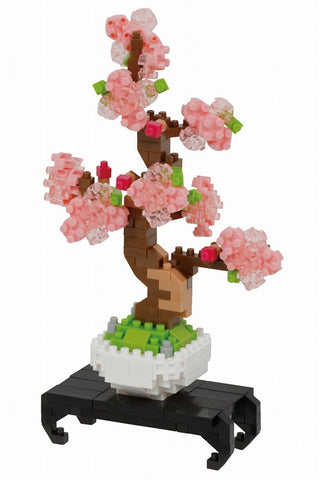 Nanoblock Sights to See Collection Bonsai Sakura Tree