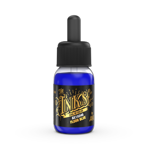 AK Interactive The INKS Fluor Blue