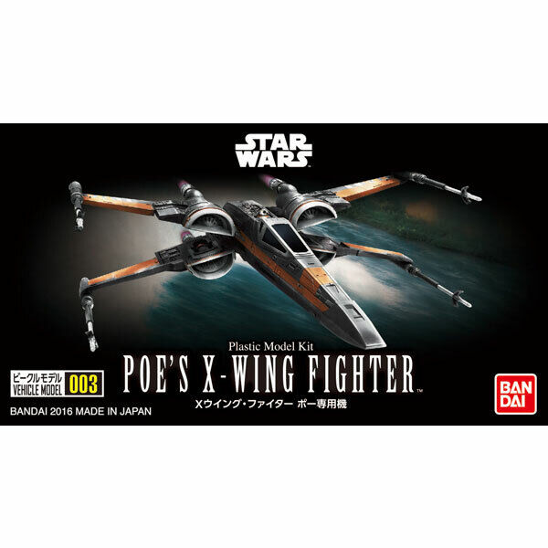 Bandai Star Wars Vehicle Model 003 Poe's X-Wing Starfighter