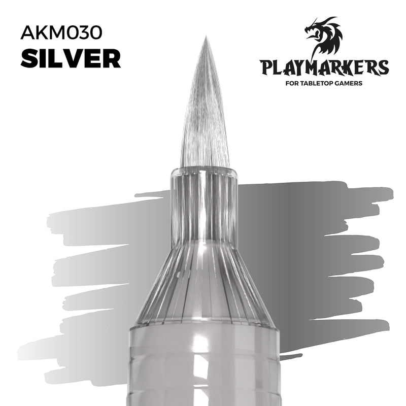AK Interactive Playmarker Silver