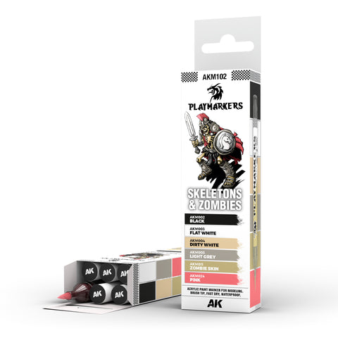 AK Interactive Playmarker Set - Skeletons & Zombies