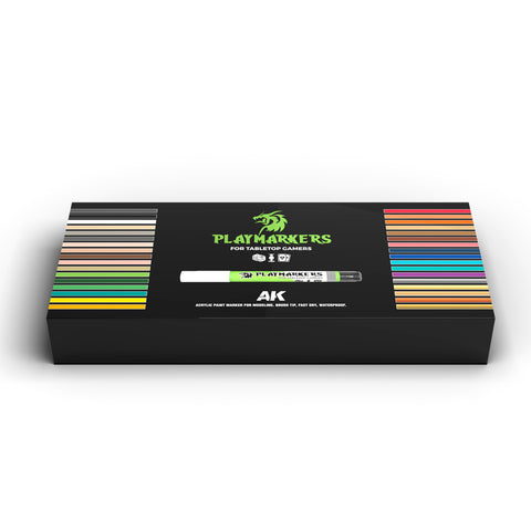 AK Interactive Complete Playmarker Set (34 Markers)