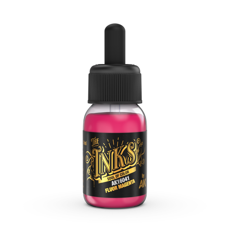 AK Interactive The INKS Fluor Magenta