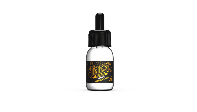 AK Interactive The INKS Immaculate White (30ml)
