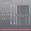Gunpla Action Base 7 Display Stand Clear