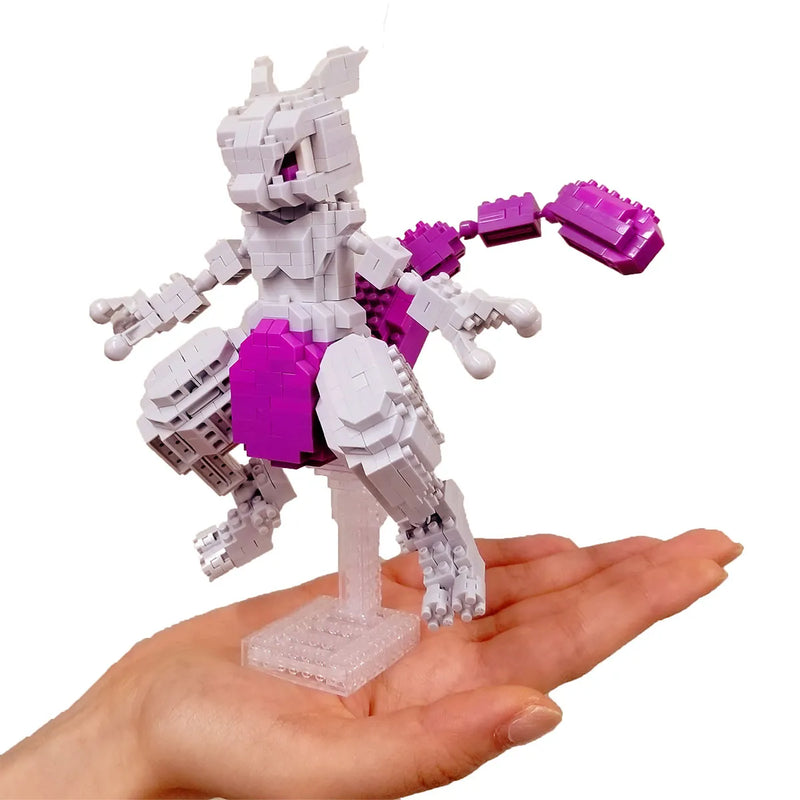 Nanoblock Pokemon Series Mewtwo Deluxe Edition - Main Image