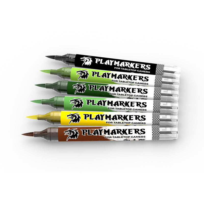 AK Interactive Playmarker Set - Orcs & Goblins