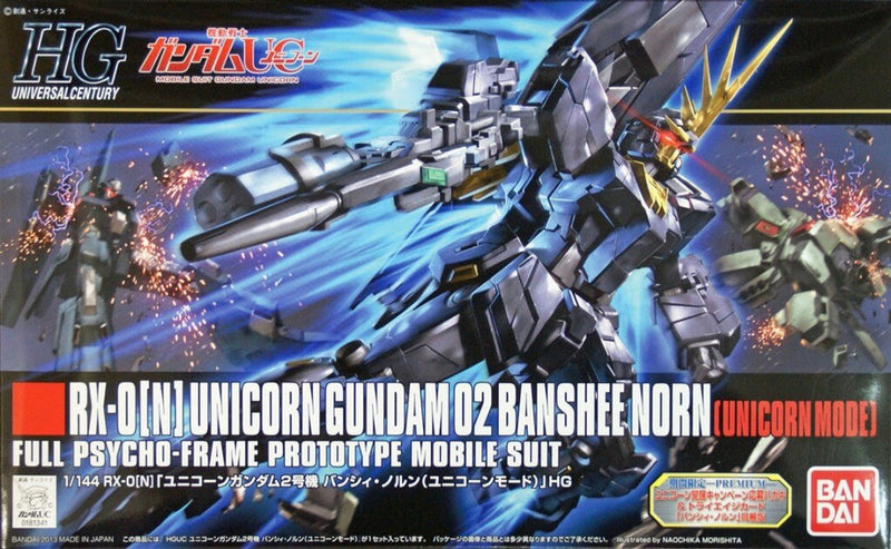 Bandai HGUC 1/144 Unicorn Gundam 02 Banshee Norn (Unicorn Mode) 'Gundam Unicorn'