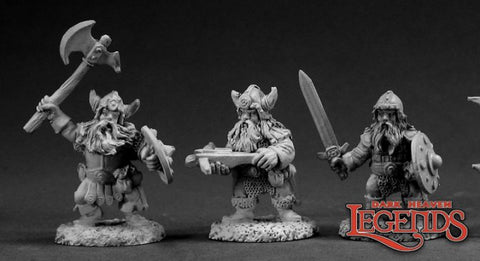 Reaper Mini Rm03351 DHL Classics Dwarf Warriors