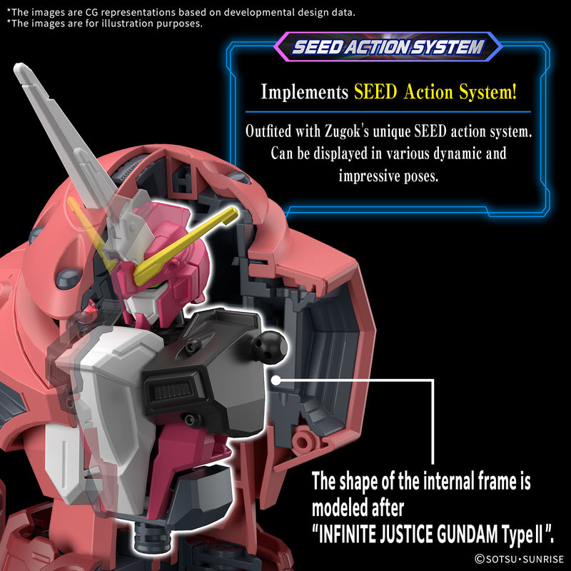 Gunpla HG 1/144 ZGMF-MM07 Z'Gok "Gundam SEED Freedom"
