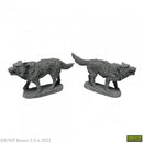 Reaper Mini Dungeon Dwellers: RM07039 Dire Wolves (2)
