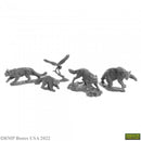 Reaper Mini Dungeon Dwellers: RM07040 Animal Companions (5)
