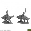 Reaper Mini Dungeon Dwellers: RM07041 Goblin Wolfriders (2)